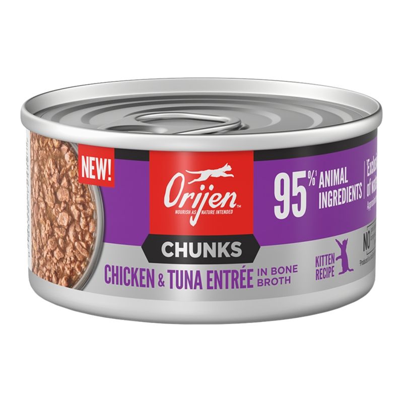 ORIJEN Cat Chunks Chicken &amp; Tuna Entree Kitten
