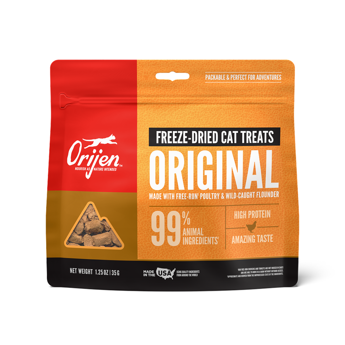 ORIJEN CAT Freeze-Dried Original Treats 1.25OZ