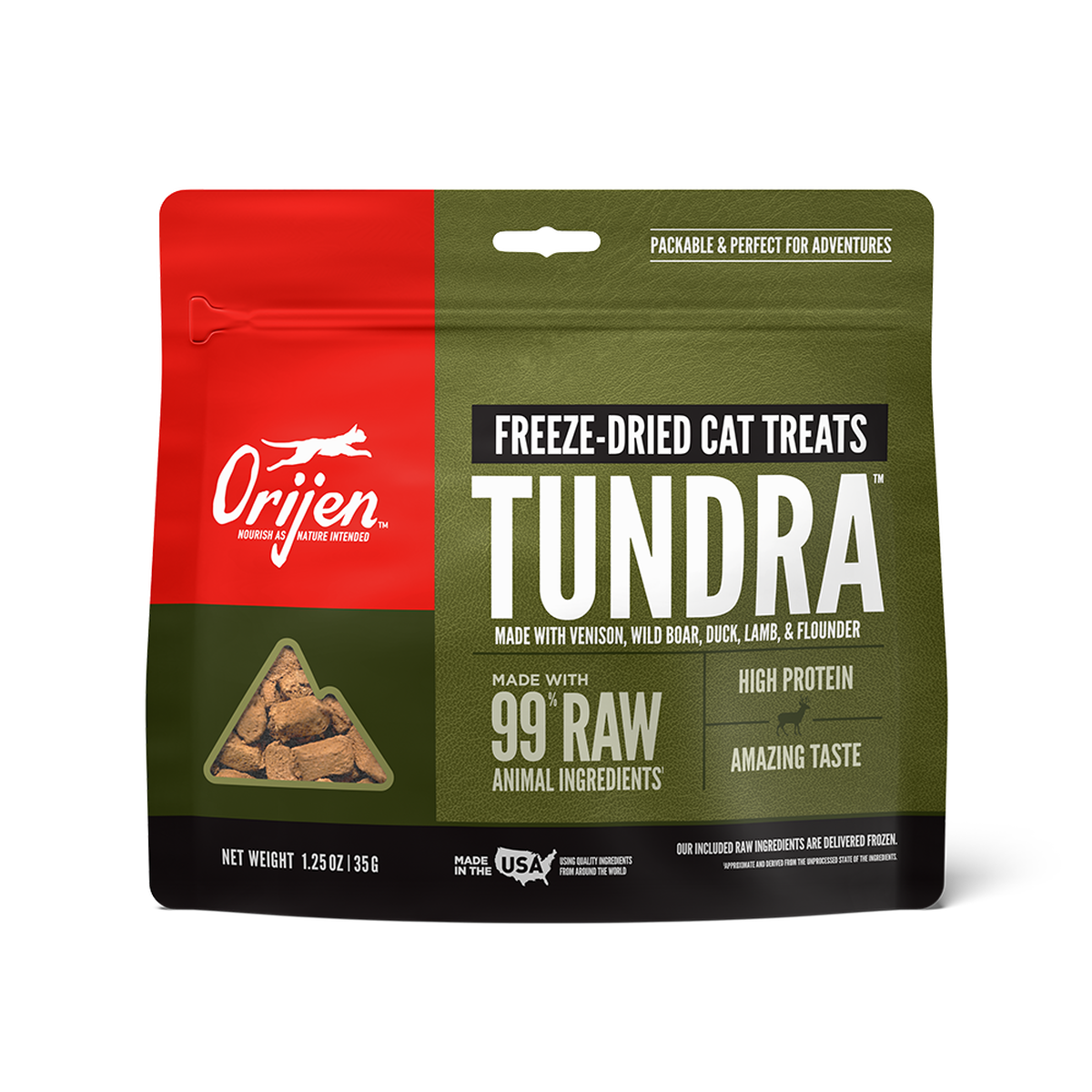 ORIJEN Cat Freeze-dried Tundra Treat 1.25oz