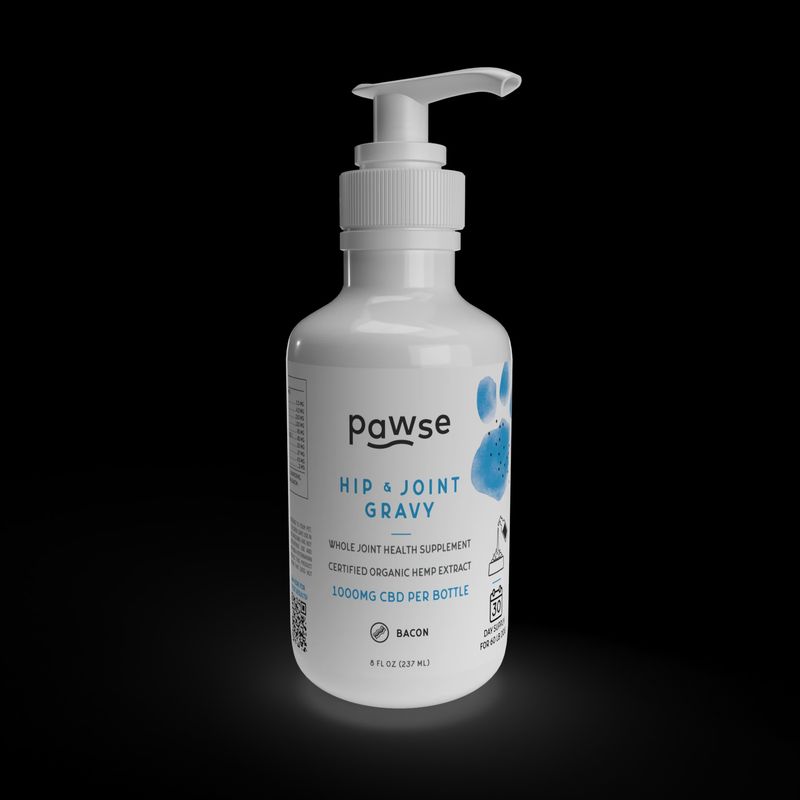 Pawse Hip &amp; Joint Gravy Supplement 1000mg CBD