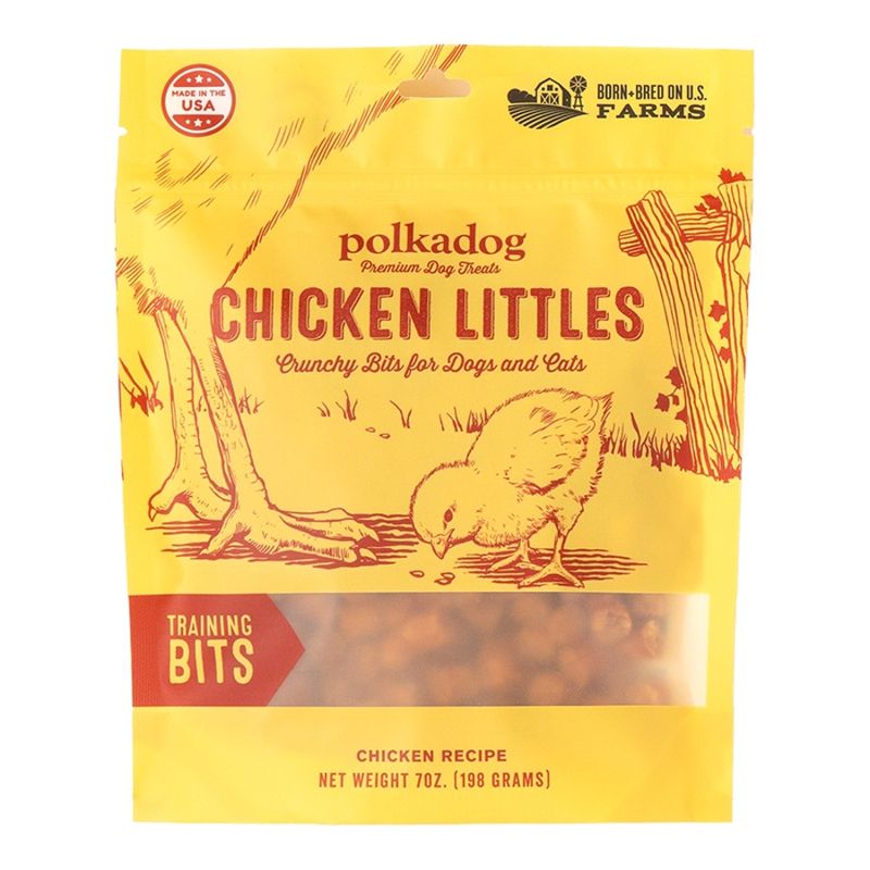 POLKA DOG Bakery Dog Chicken Little Bites 7oz Pouch