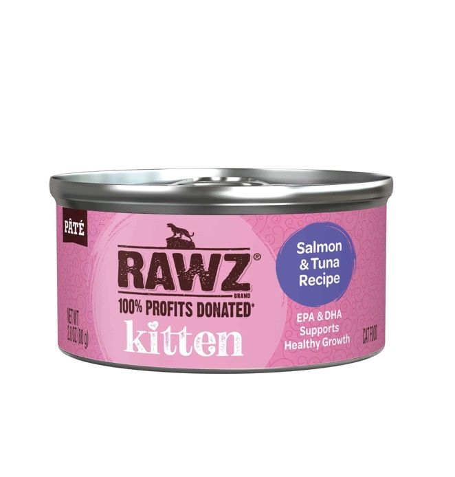 RAWZ Cat Salmon &amp; Tuna Kitten 2.8oz