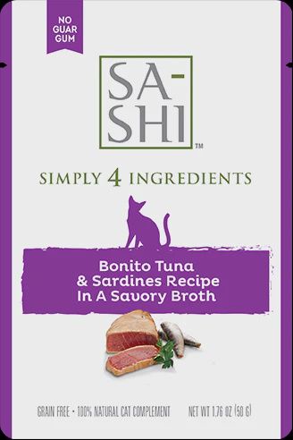 Sa-shi Aku Tuna &amp; Sardines Recipe In A Savory Broth 1.76 Oz