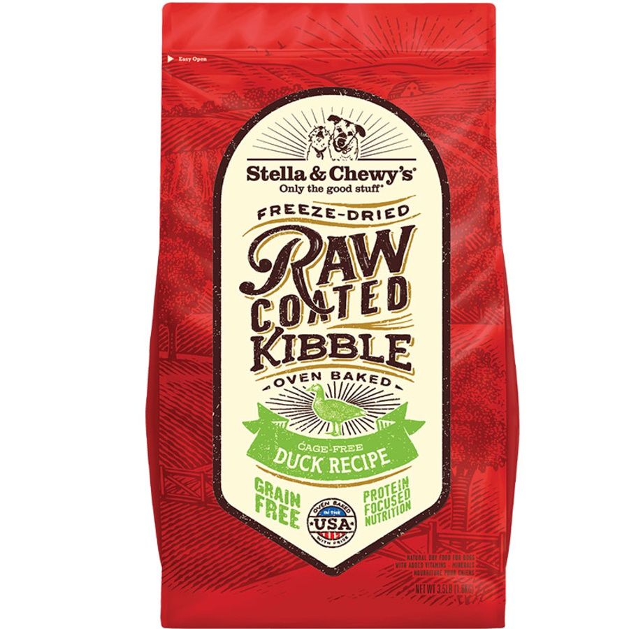 STELLA &amp; CHEWY'S DOG RAW COATED DUCK 3.5LB