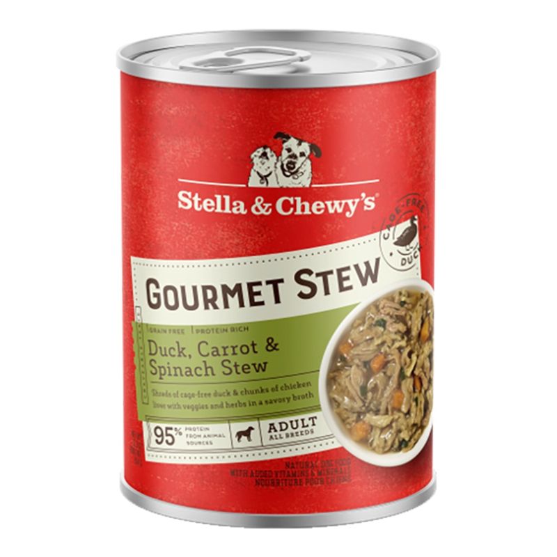 STELLA &amp; CHEWYS DOG DUCK STEW 12.5OZ