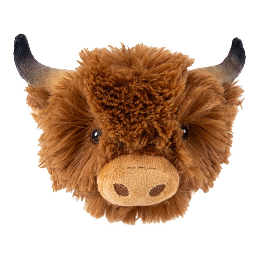 TALL TAILS Dog 2 In 1 Highlandcow Head 4 Inches