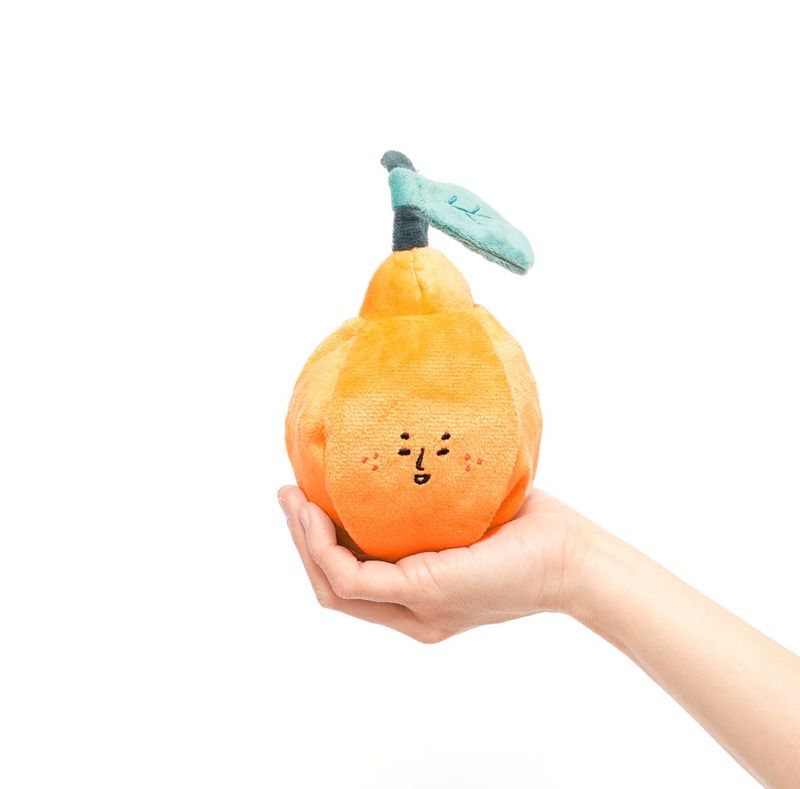 THE FURRY FOLKS Orange Nosework Toy