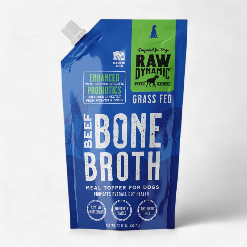 RAWDYNAMIC bone broth For Dogs Beef