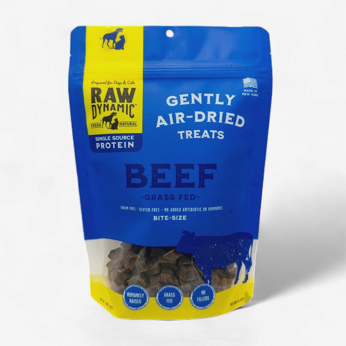 RAWDYNAMIC Gently Air-dried Treats Beef