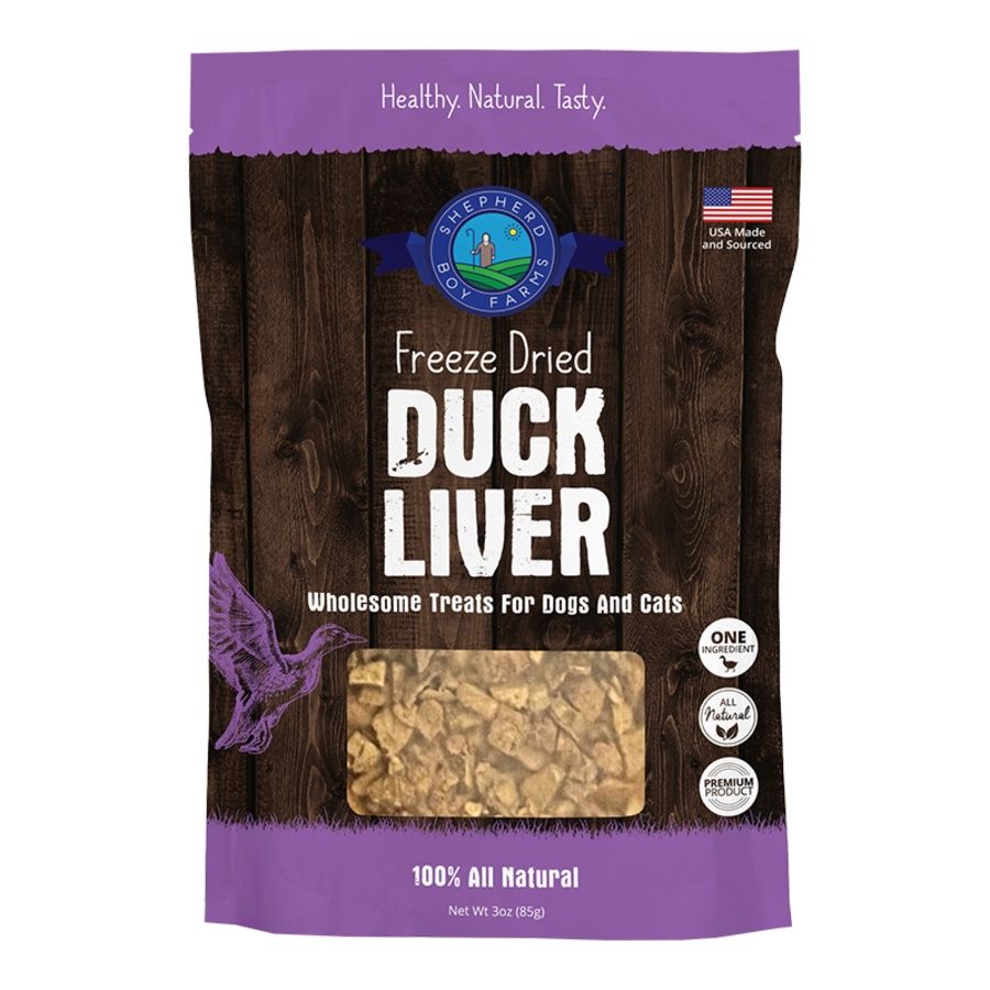 Shepherd Farm Boys Duck Liver Dog &amp; Cat Treats