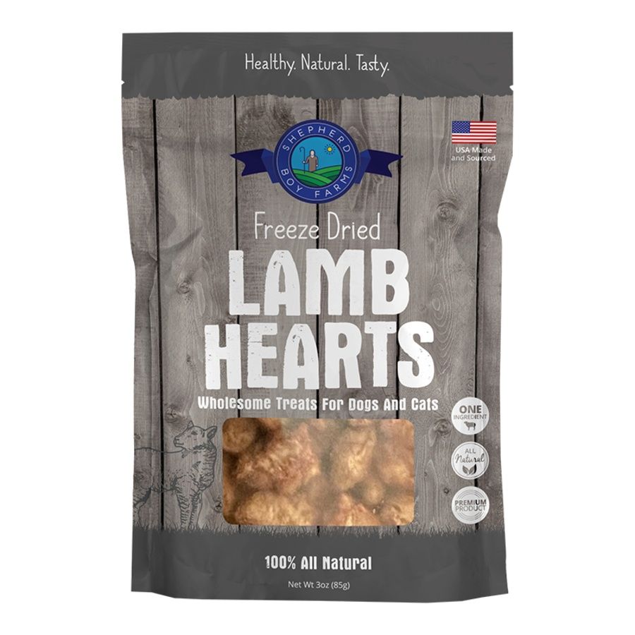 Shepherd Boy Farms Lamb Heart Dog &amp; Cat Treats