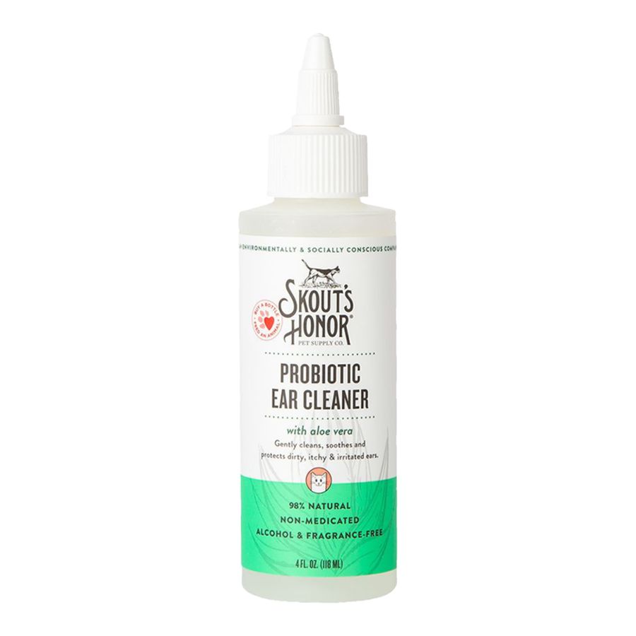 SKOUT'S HONOR Cat Probiotic Ear Cleaner 4oz