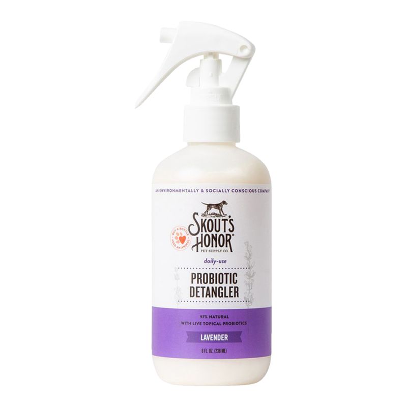 SKOUT'S HONOR Dog Detangler Lavender 8oz