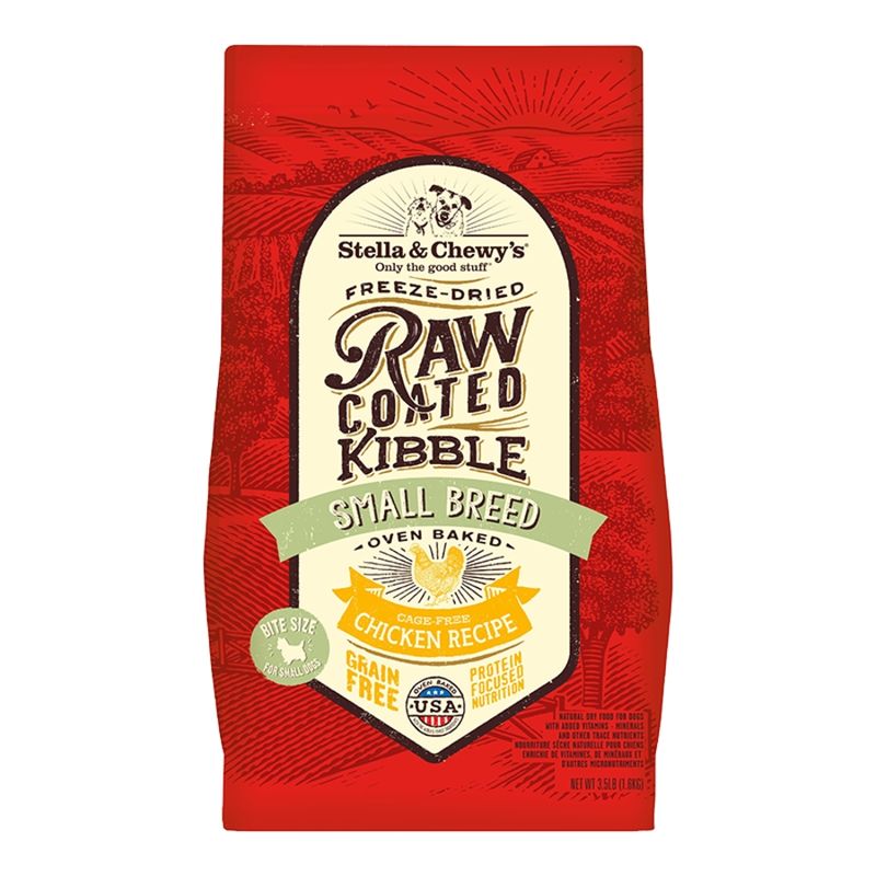 STELLA &amp; CHEWY'S Dog Raw Coated Small Breed Chicken