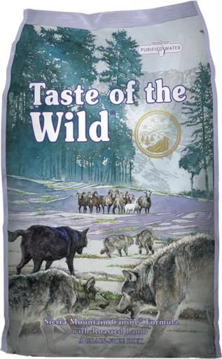 TASTE OF THE WILD Dog Sierra Mountain 5lbs
