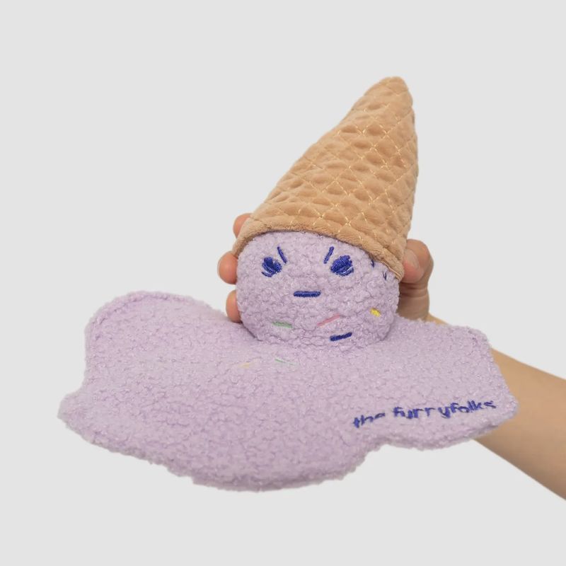 The furry folks I-scream nosework toy