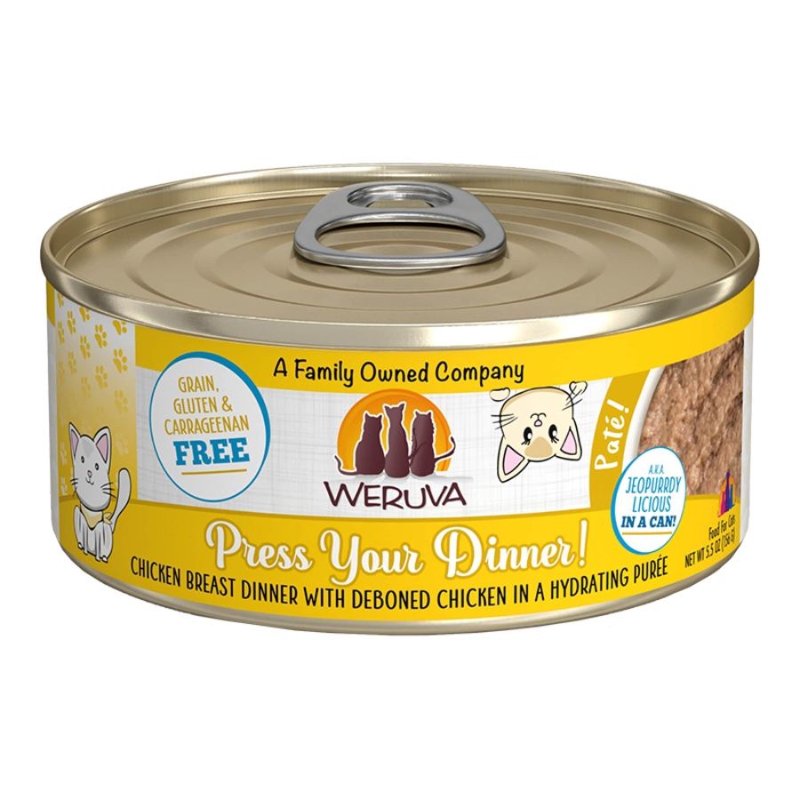 WERUVA CAT PATE PRESS YOUR DINNER 5.5OZ