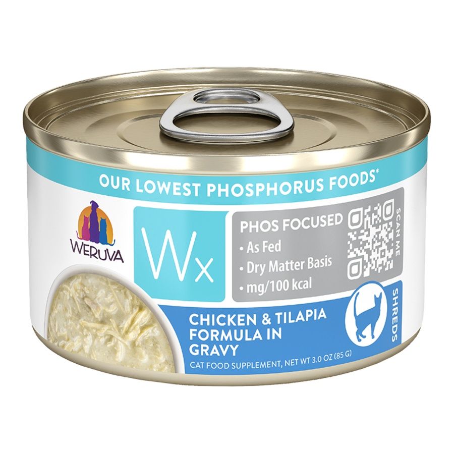 WERUVA CAT WX CHICKEN &amp; TILAPIA GRAVY 3OZ