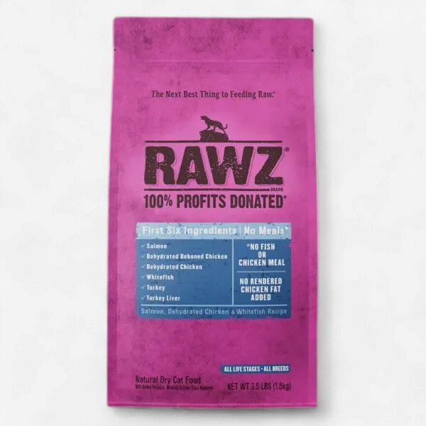 RAWZ Cat Salmon And Chicken &amp; Whitefish