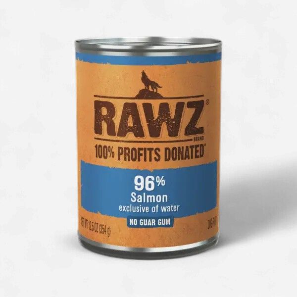 RAWZ DOG 96% SALMON 12.5OZ