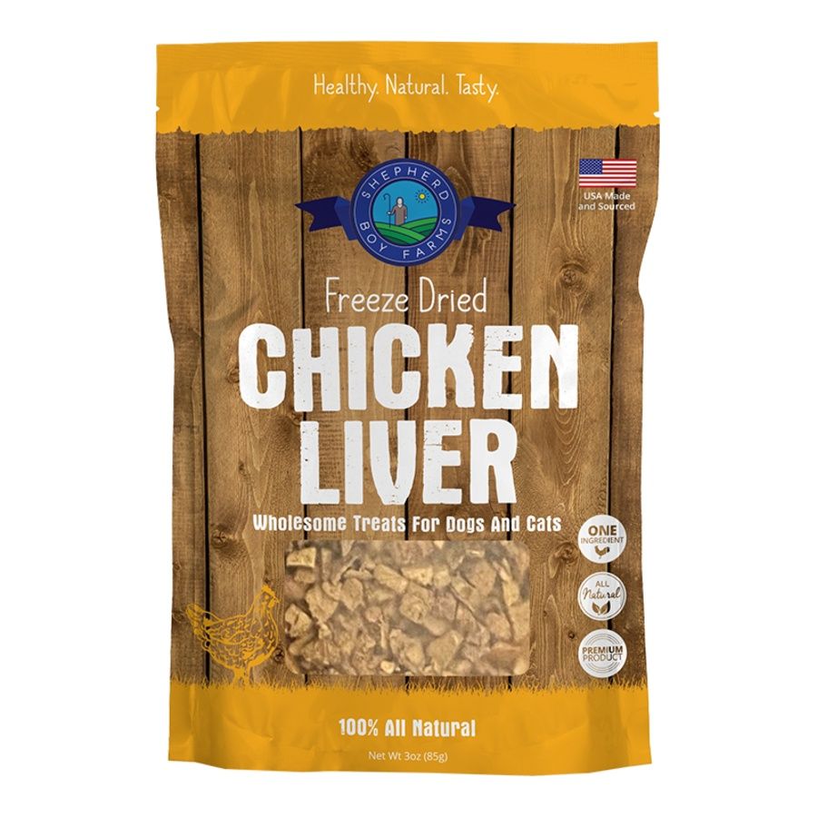 Shepherd Boy Farms Chicken Liver Dog &amp; Cat Treats