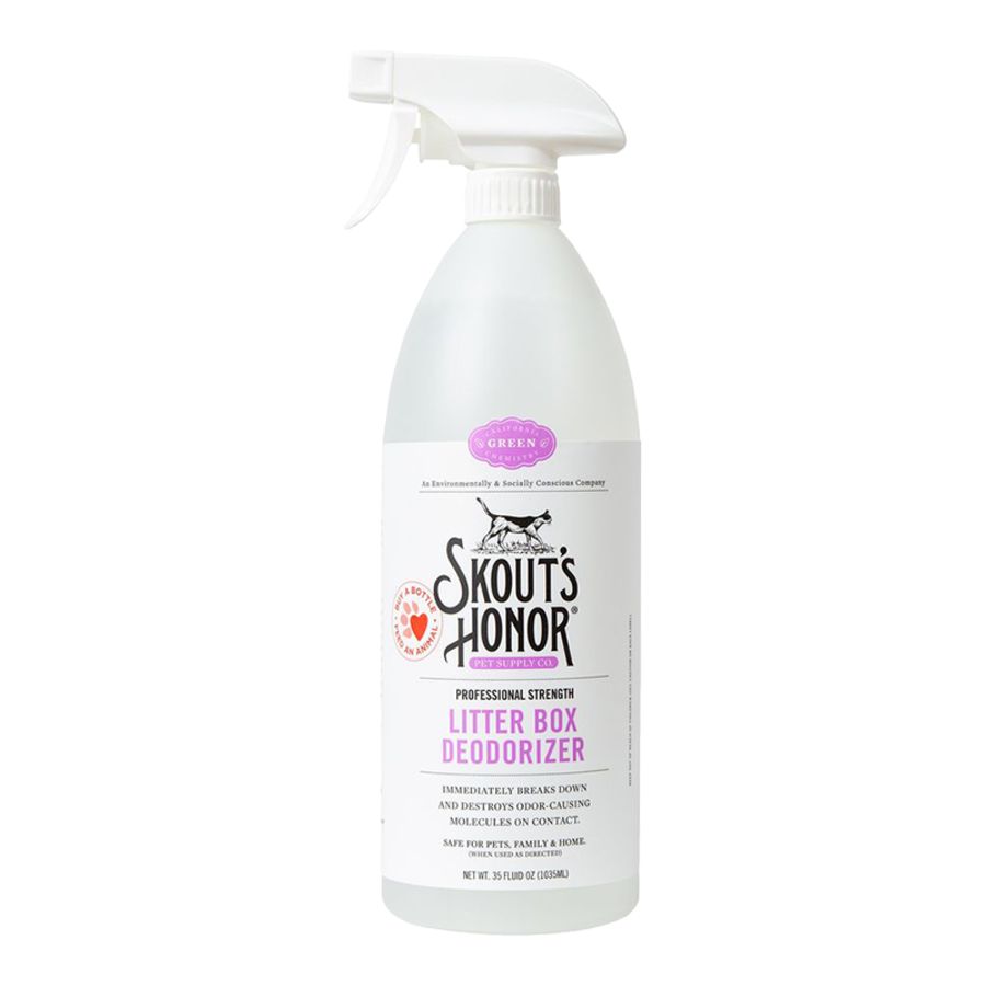 SKOUT'S HONOR Cat Litter Box Deodorizer 35oz