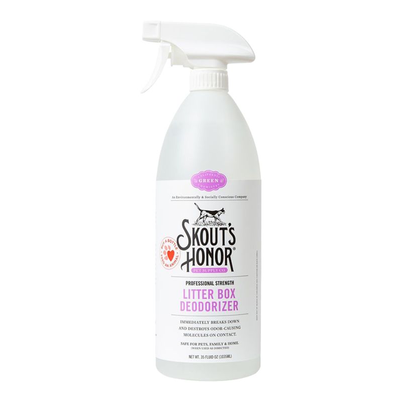 SKOUT'S HONOR Cat Litter Box Deodorizer 35oz