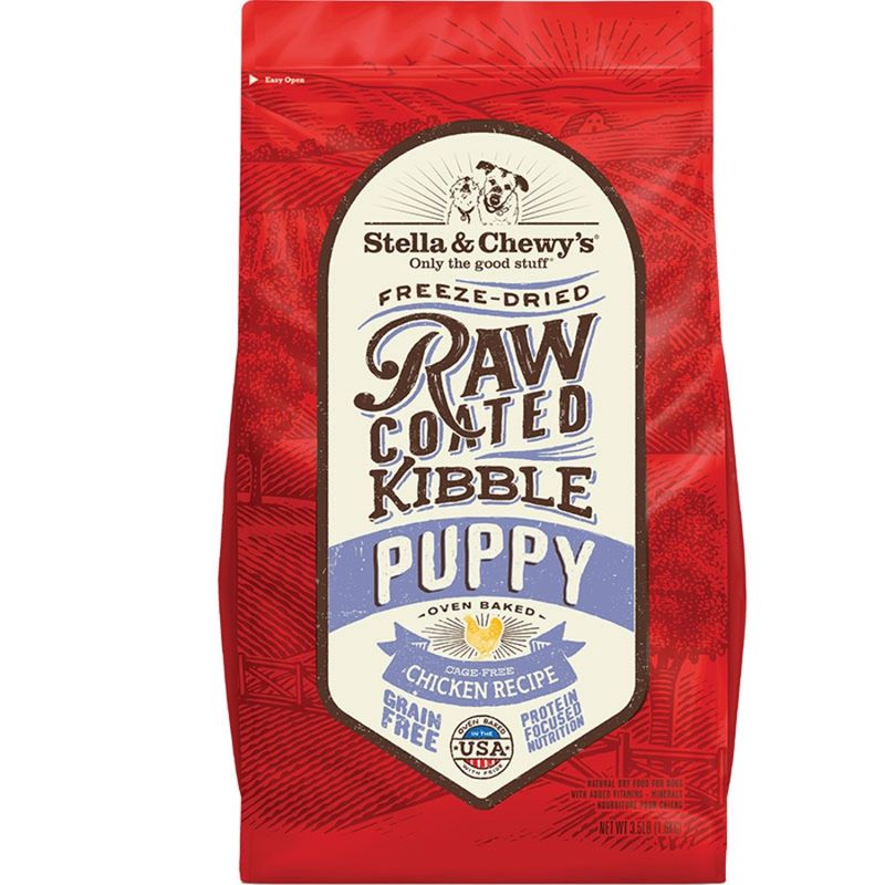 STELLA &amp; CHEWY'S Dog Raw Coated Puppy Chicken 3.5lb