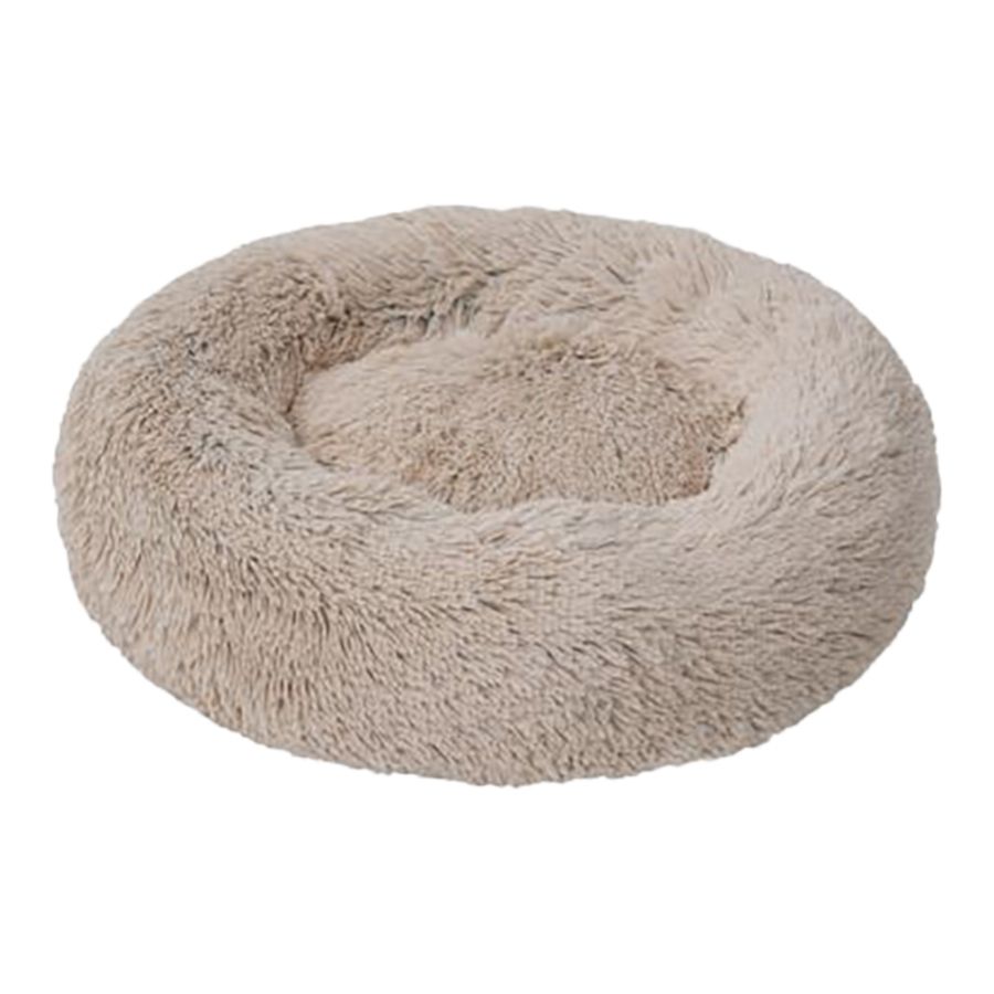 TALL TAILS Dog Cuddle Bed Khaki 23 Inches