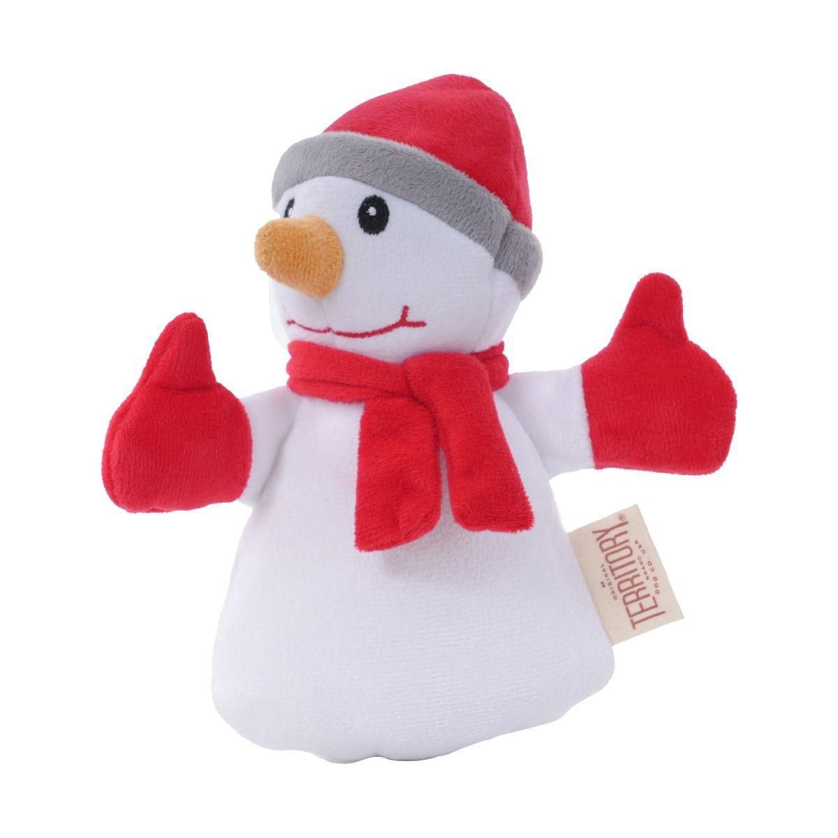 TERRITORY DOG PLUSH SNOWMAN 8