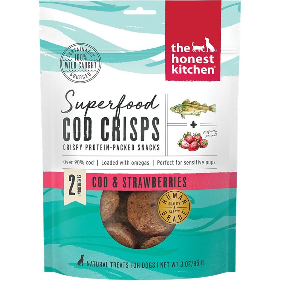 THE HONEST KITCHEN DOG COD &amp; STRAWBERRY 3OZ