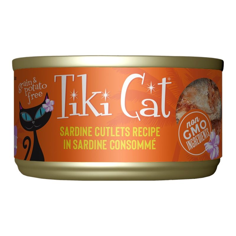 TIKI PETS Cat Grill Sardine Cutlets 2.8oz
