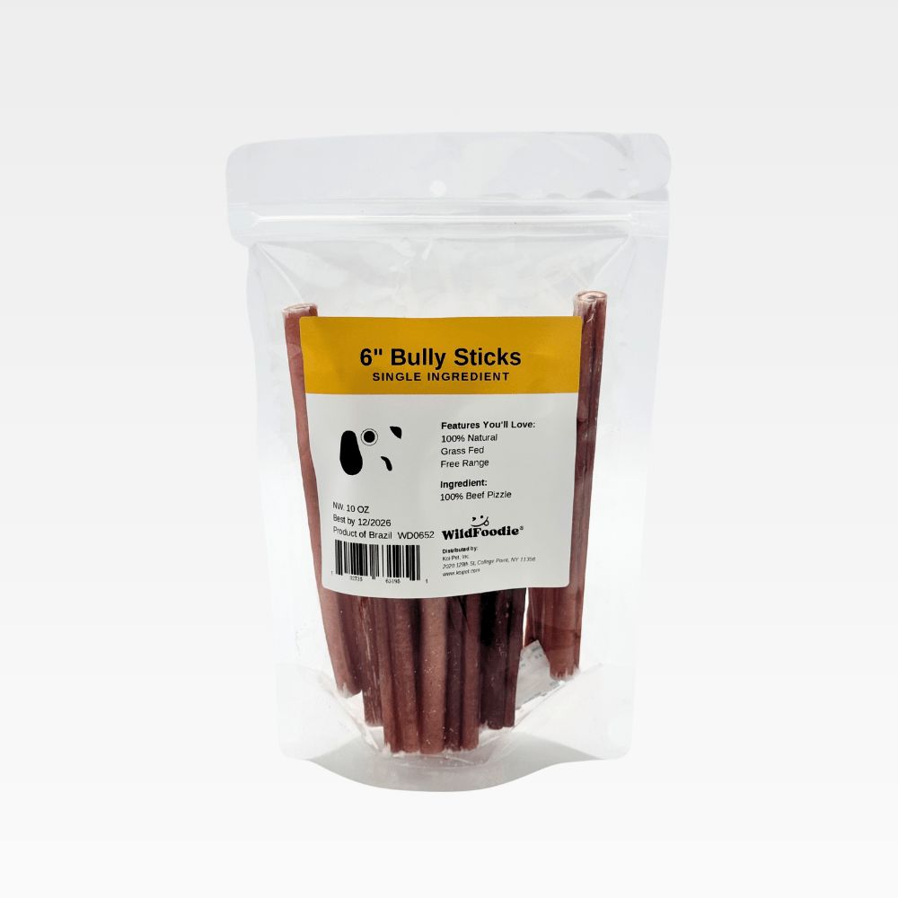 WILDFOODIE 10oz 6" Bully Stick