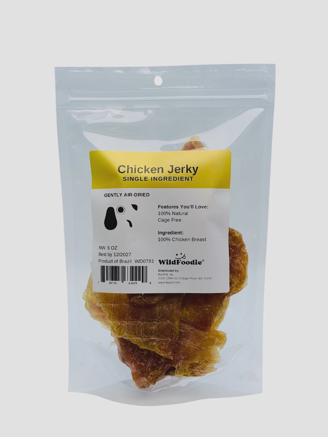 WILDFOODIE 5oz Chicken Jerky