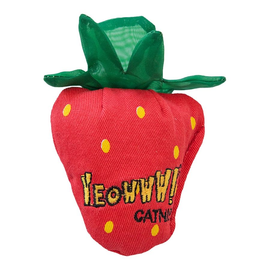 YEOWW! Cat Red Strawberry Toy