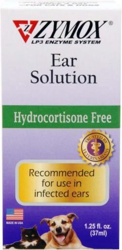 ZYMOX Enzymatic Ear Solution Hydrocortisone Free
