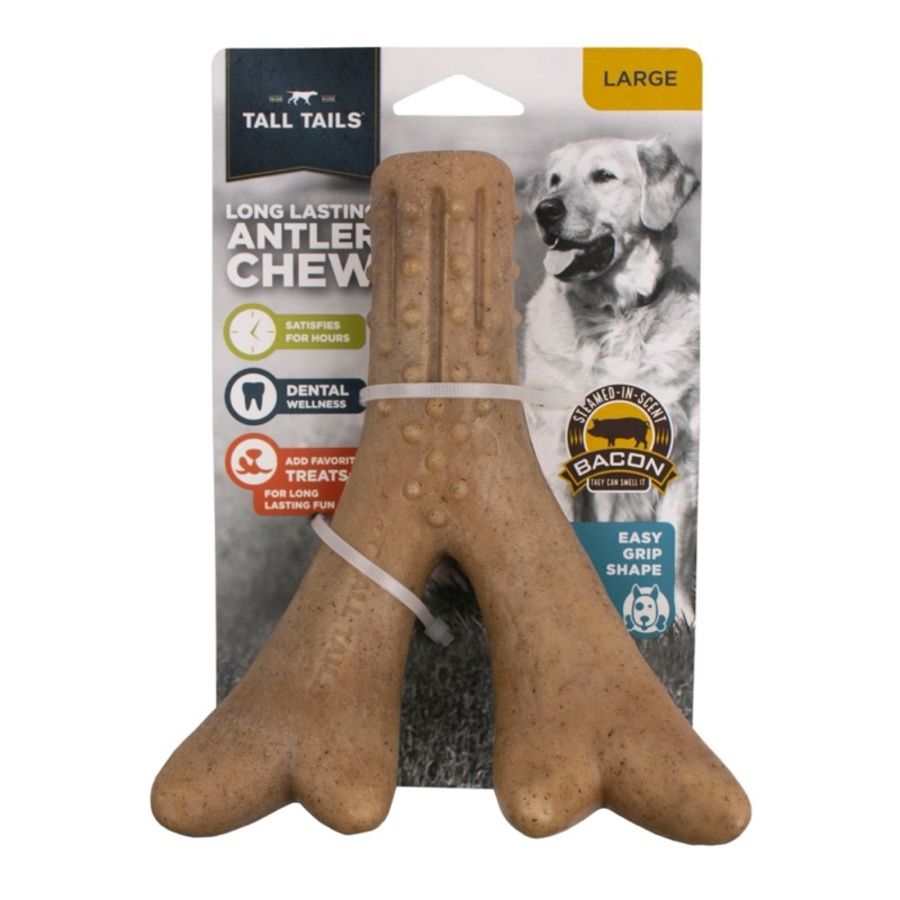TALL TAILS DOG ANTLER CHEW LARGE 8.3X5.5 UNDER 90LB