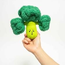 THE FURRY FOLKS Broccoli Nosework Toy