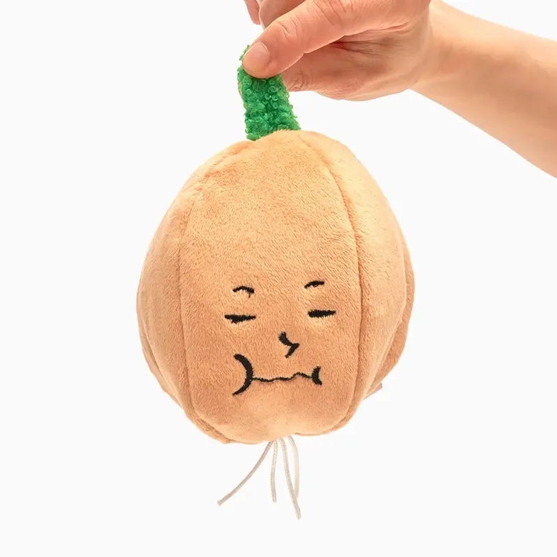 THE FURRY FOLKS Yellow Onion Nosework Toy