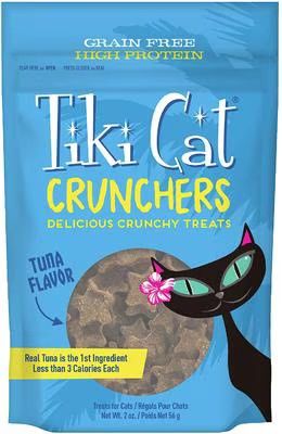Tiki Pets Cat Cruncher Tuna &amp; Pumpkin 2oz