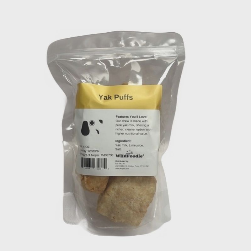 WILDFOODIE 4oc Yak Puff