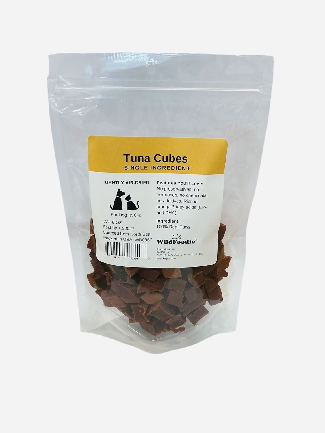 WILDFOODIE 8 Oz Tuna Cubes