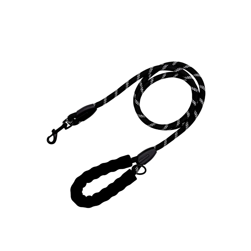 KOIPET 5ft Rope Leash, Size: Black