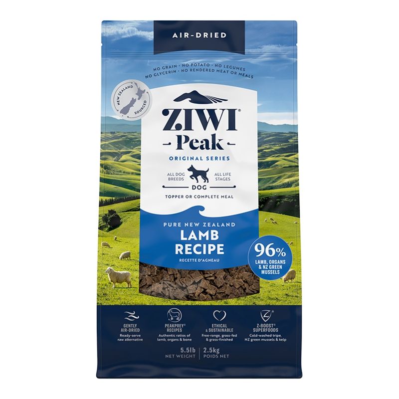 ZIWI Dog Grain Free Air Dried Lamb 5.5lbs