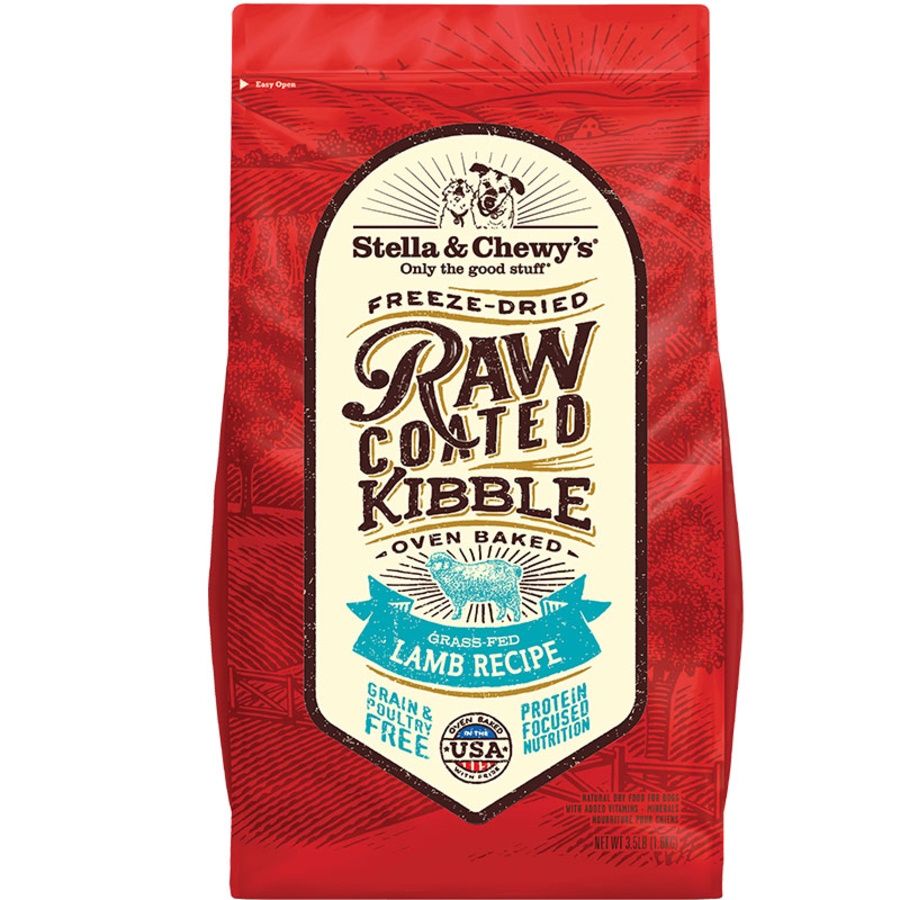 STELLA &amp; CHEWY'S DOG RAW COATED LAMB 3.5LB