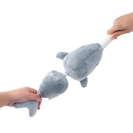 TALL TAILS DOG PLUSH NARWHAL 10 INCHES