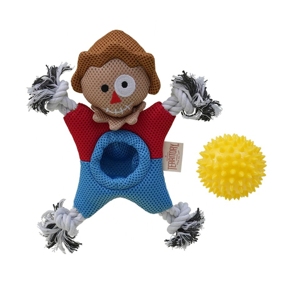 TERRITORY DOG 2 IN 1 MESH SCARECROW 10 INCH