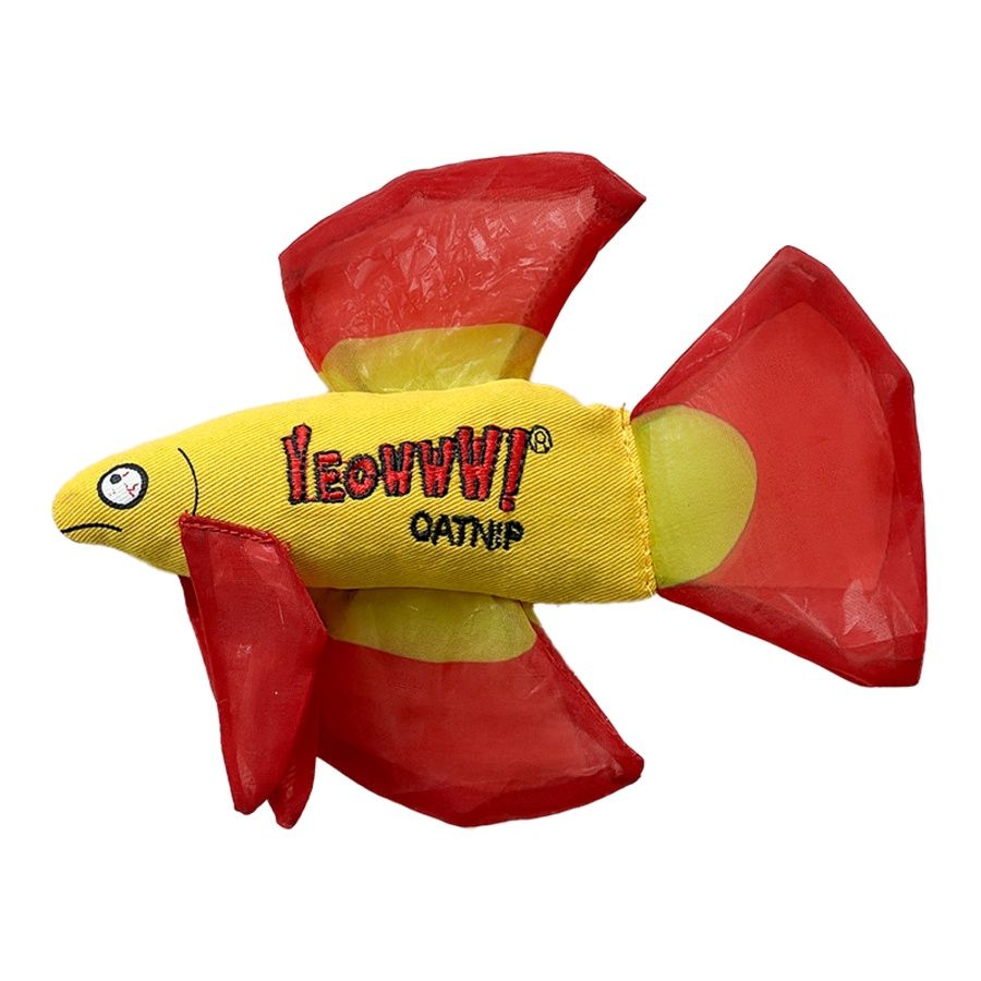 YEOWW! CAT CATNIP RED BETTA FISH