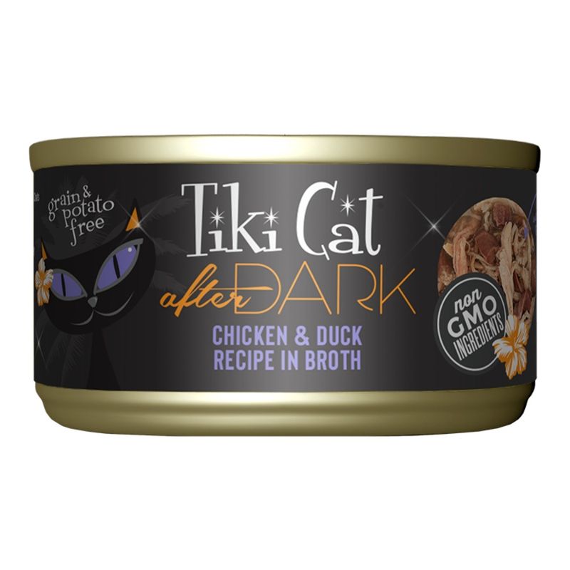 TIKI PETS Cat After Dark Chicken &amp; Duck 2.8oz