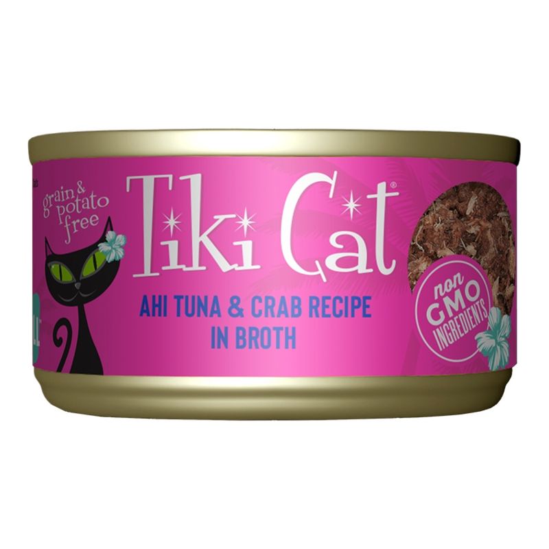 TIKI PETS Cat Grill Ahi Tuna &amp; Crab 2.8oz